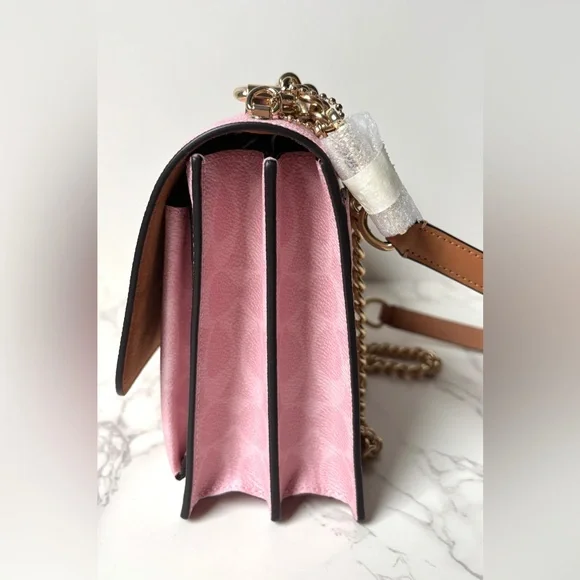 New Coach Limited Edition Klare Crossbody Shoulder Bag Powder Pink 2026 Release - Picture 6 of 17